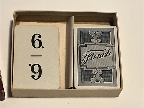 1951 Parker Brothers VintageFlinch Card Game Complete 150 Cards w/ Instructions - Picture 3 of 3