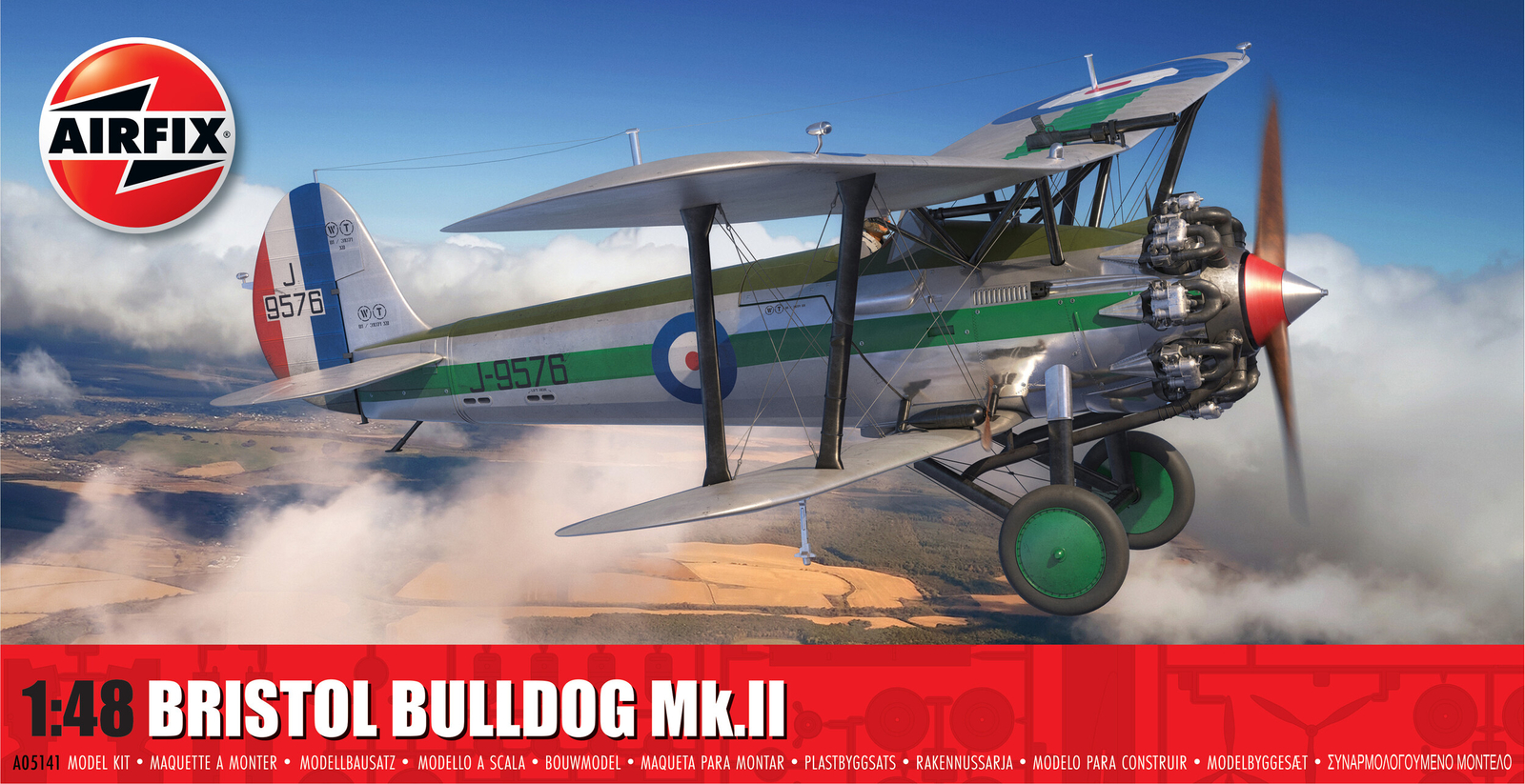 Airfix A05141 Bristol Bulldog Mk.II Plastic Kit
