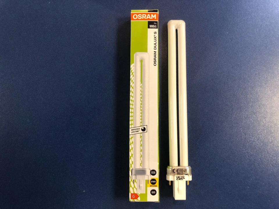 Osram Lampe fluo compacte DULUX S 220-240v Culot G23 1