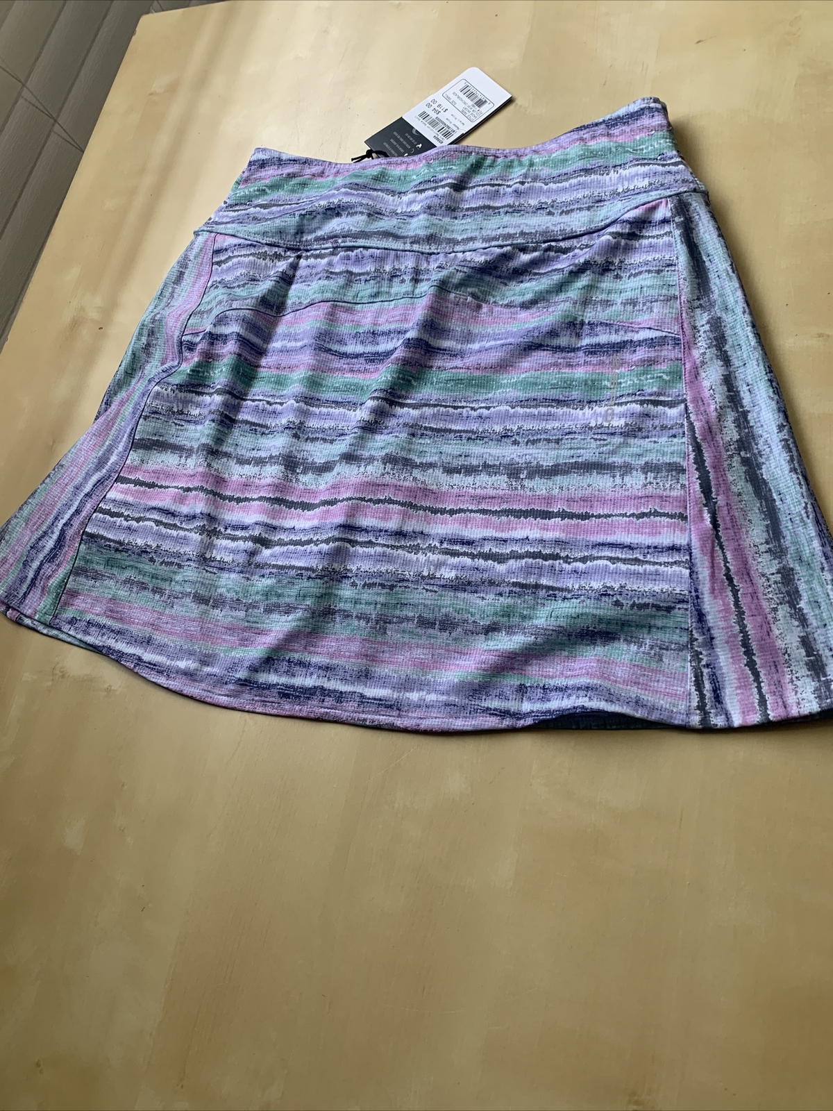Jupe-short De Golf Zero Restriction Femme – Taille L, Argent/Caicos, Motif Animal, Neuve Avec étiquette