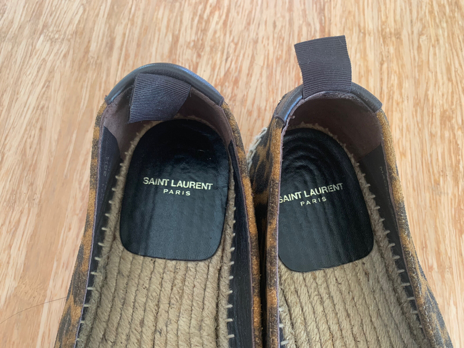 Espadrillas leopardo Saint Laurent 38 5 $600