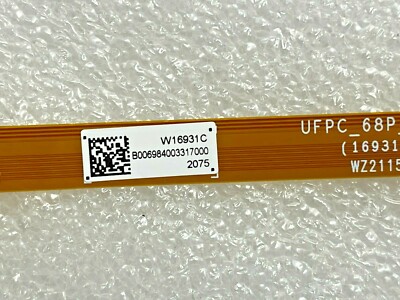 Samsung UN55TU7000BXZA UN55TU8200FXZA LVDS Ribbon Connectors