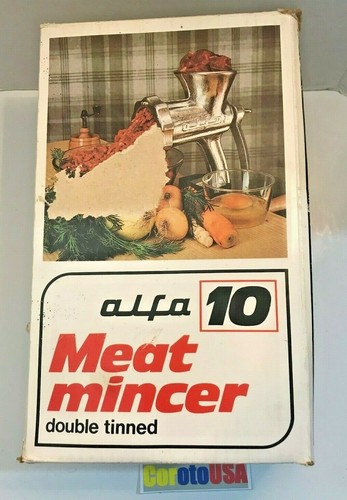 alfa 10 meat mincer