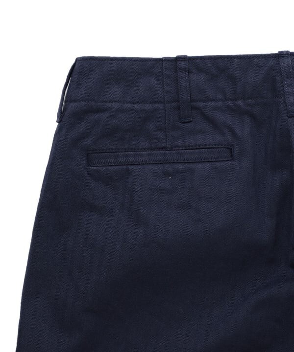 New BEAMS PLUS Mil Trousers Herringbone Navy Military Pants Limited Tokyo S-XL