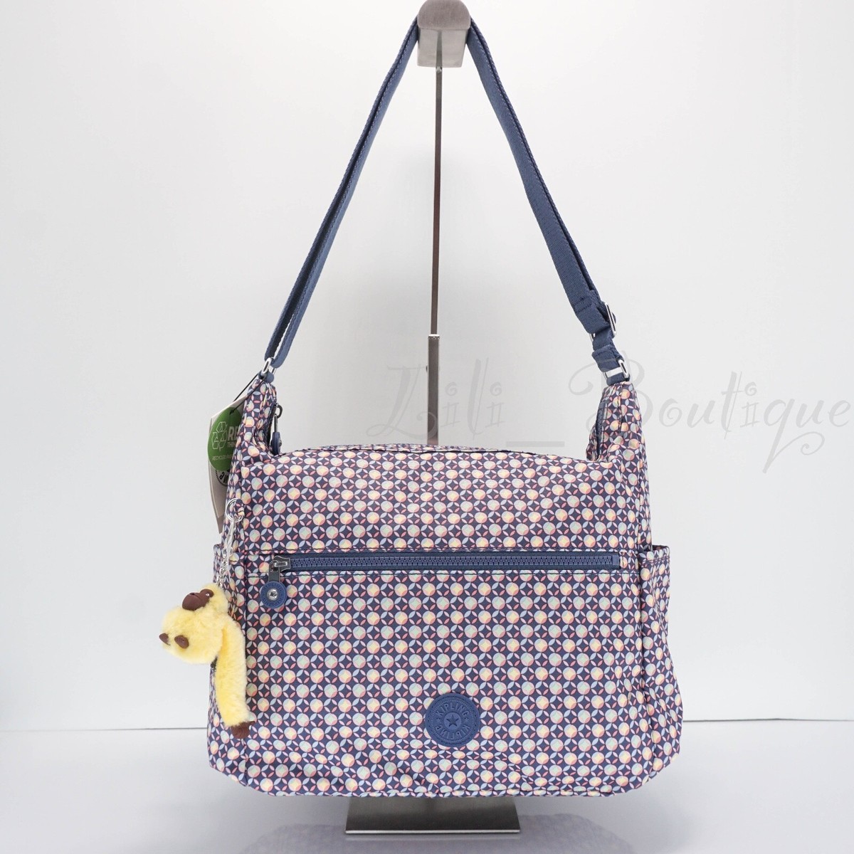 Kipling Alenya Crossbody Shoulder Bag Polyester HB6629 Trio Sketch