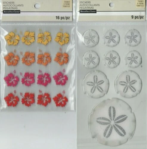 Pegatinas Recollections transporte Scrapbooking