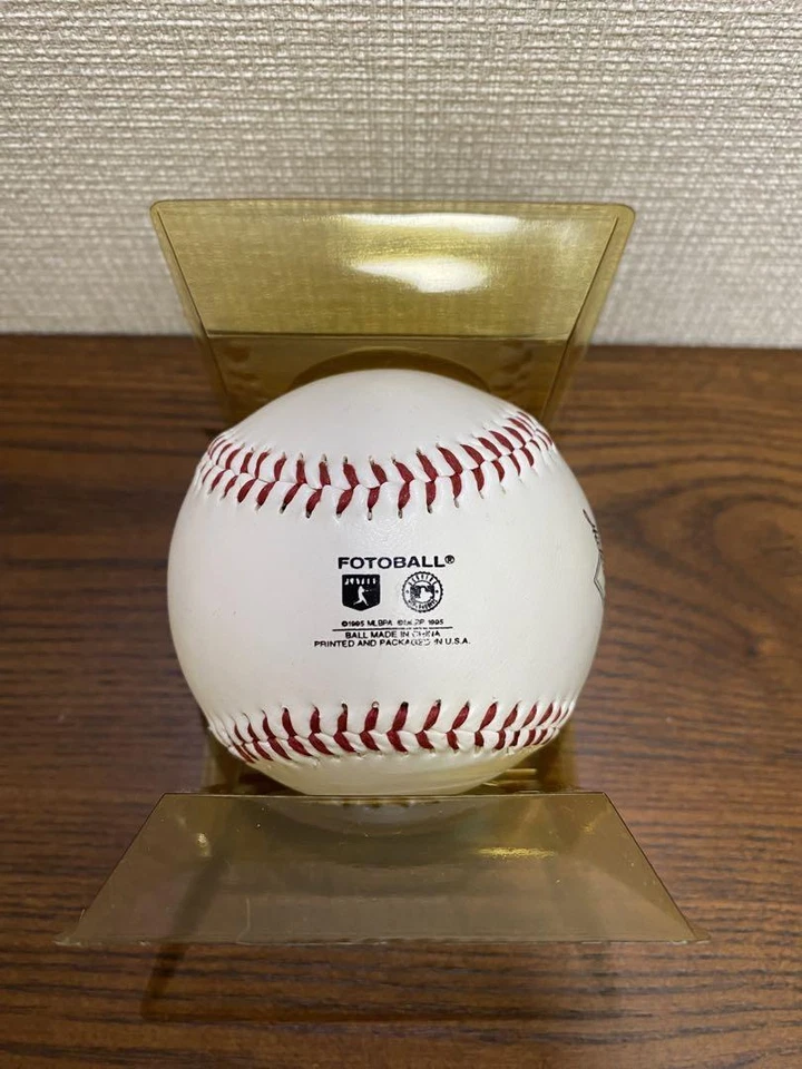 [MLB/Dodgers] 1994 Hideo Nomo Foto Memorial Ball Foto 3 de 4