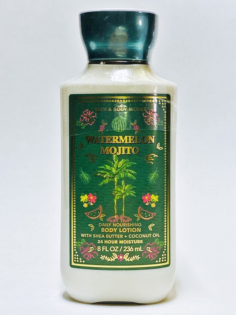 1 Bath & Body Works WATERMELON MOJITO 24HR Moisture Body Lotion
