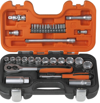 Bahco Steckschlüssel-Satz 3/8'' - SLine 34tlg. - S330