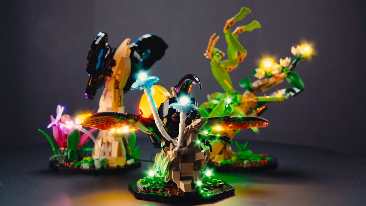 LocoLee LED Light Kit for Lego 21342 The Insect Collection Cool