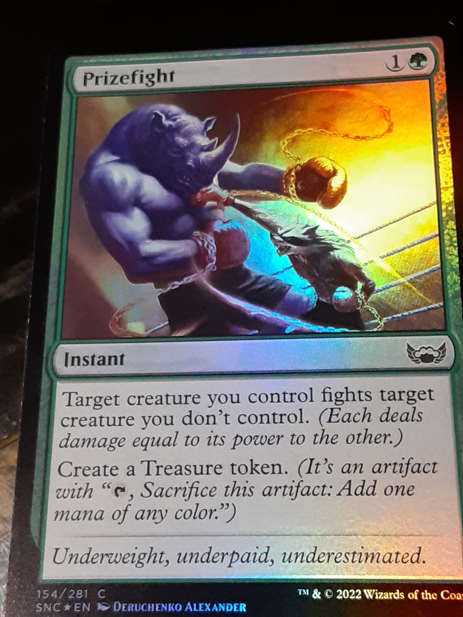 Prizefight FOIL , Streets New Capenna , NM ,MTG,FREE SHIPPING | eBay