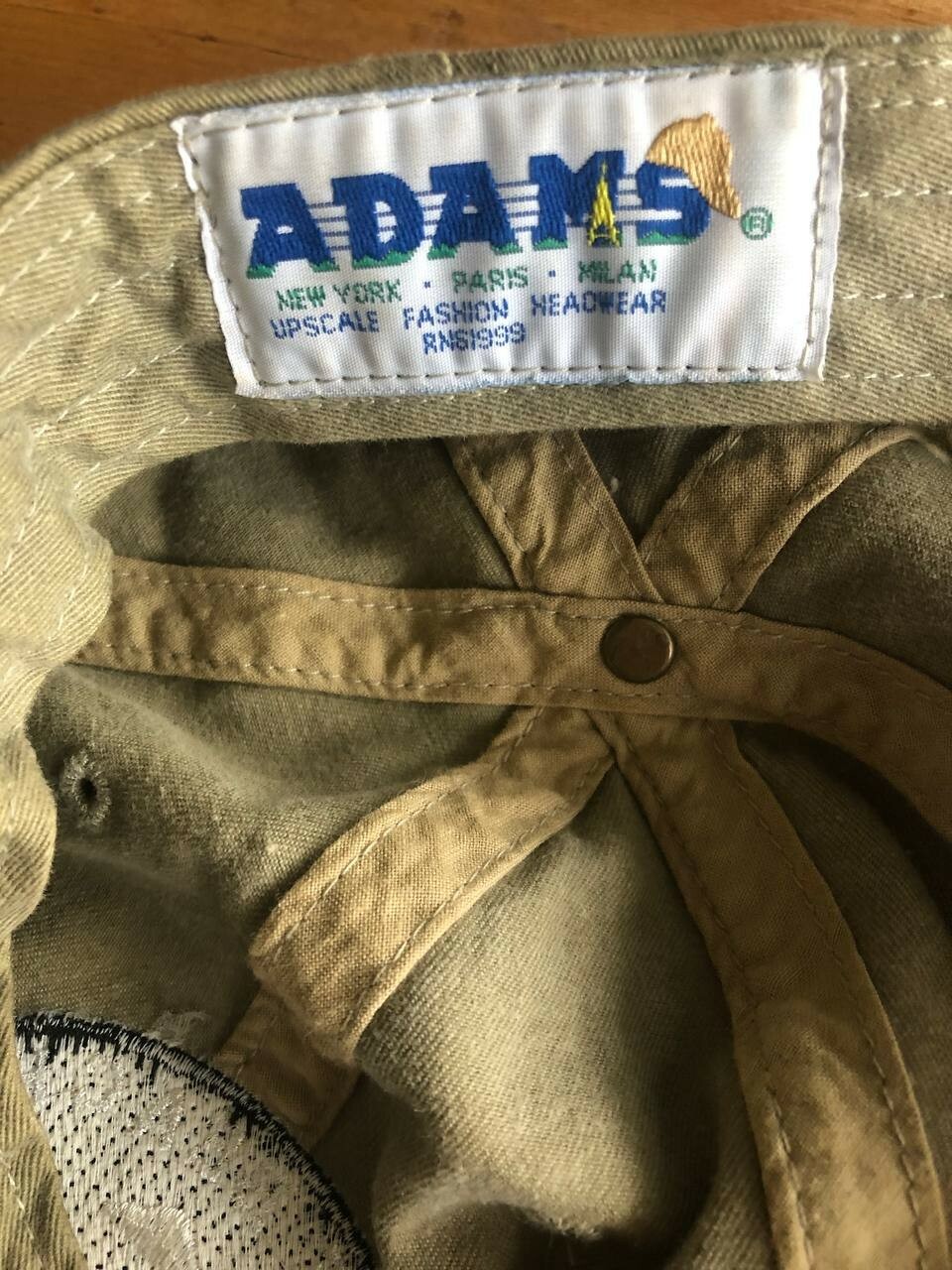 Adams The beach house Cap Hampton. NH Olive Green Adjustable