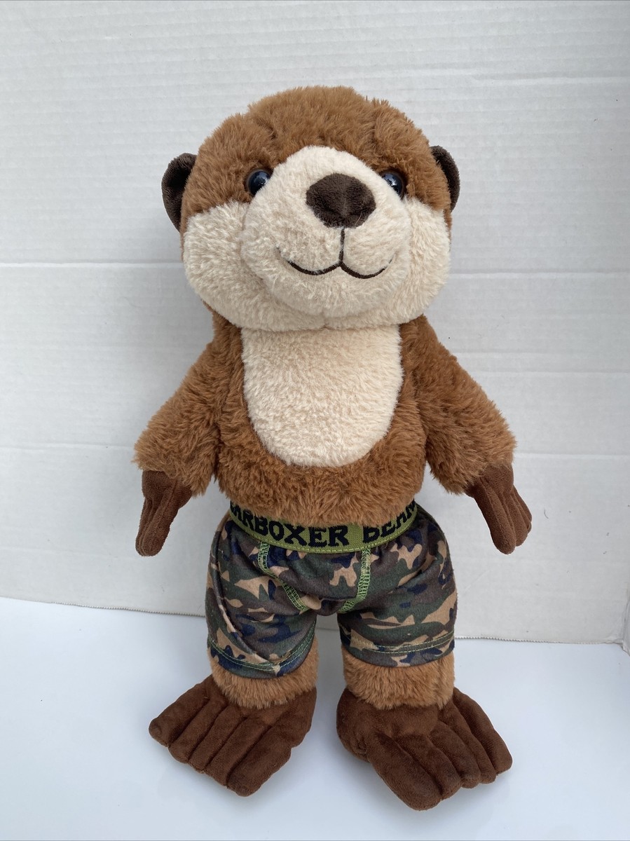 Build-a-Bear 25th Anniversary River Otter Plush Brown Stuffed