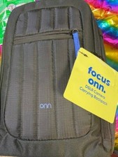 ONN DSLR CAMERA CARRYING BACKPACK BLACK  NEW