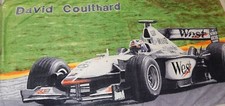 DAVID COULTHARD  McLAREN    F1 OFFICAL WEST E.P. TOWEL RARE!