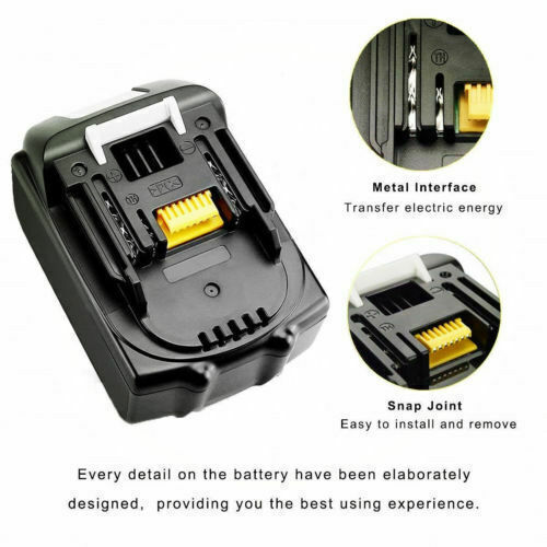 BL1830 18V 18Volt LXT Li‑Ion 5.0Ah Cordless Battery 18V BL1850 BL1860 For Makita - Picture 6 of 7