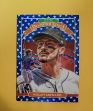 2020 Optic Diamond Kings #d /76 Spirit of 76 Nolan Arenado Prizm SP #29 Rockies 