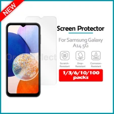 1-100 Lot LCD Clear HD Screen Protector for Android Phone Samsung Galaxy A14 5G
