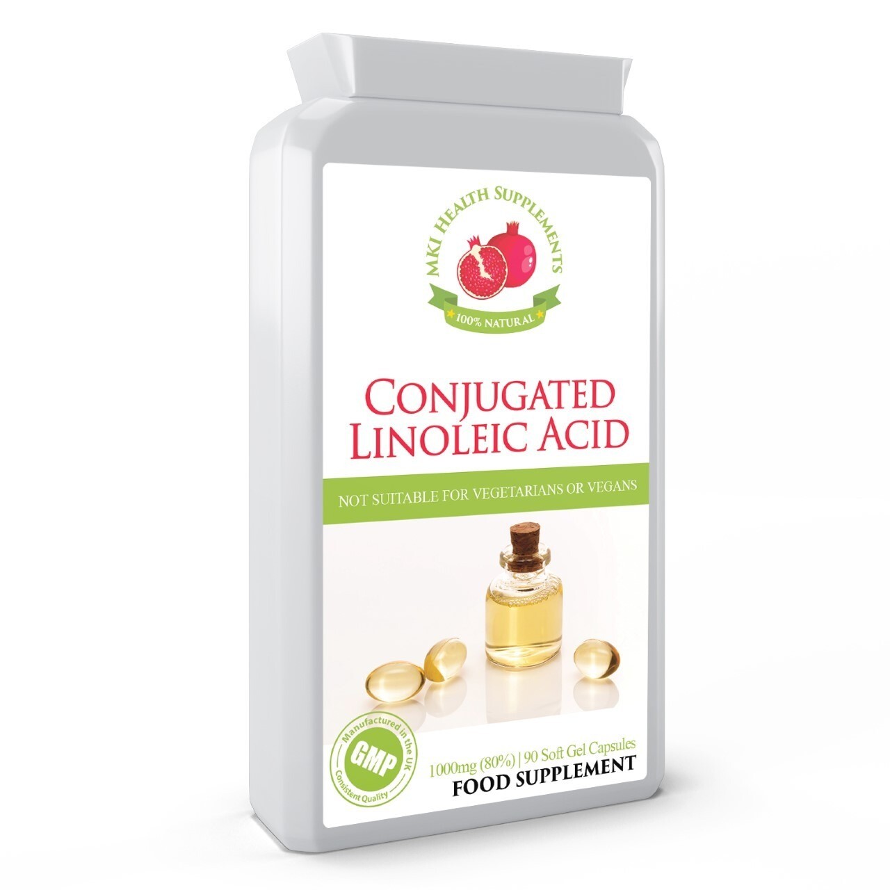 MKI Conjugated Linoleic Acid (CLA) 120 Tablets General Body Health Supplement UK eBay