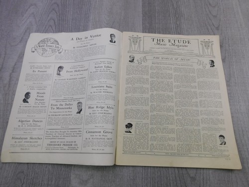 The Etude Music Magazine August 1930 Vintage Music Journal of The Musical Home - Picture 5 of 8