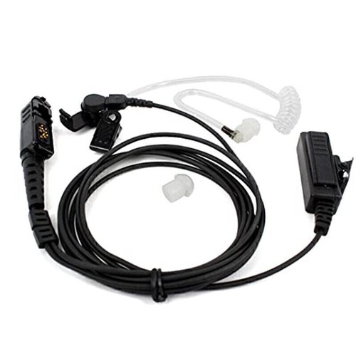 2-Wire Headset Earpiece Mic For MOTOROLA XPR3300 XPR3500 E8608 XIR P6620 Radio