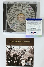The Black Crowes Southern Harmony Signed CD Book Cover PSA DNA Certified COA