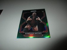 Rampage Brown 2022 Panini Prizm WWE Green #109