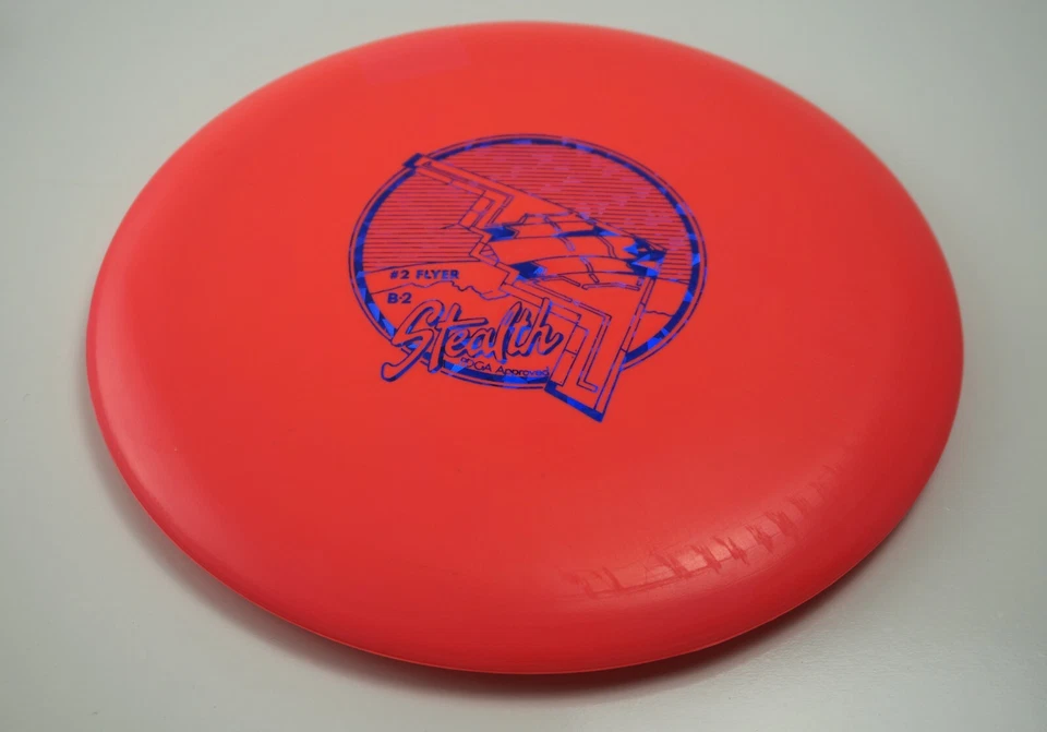 Lightning Disc Golf Glow #2 Flyer Midrange Disc B2 Stealth Stamp Rare Pfn 179g - Image 2 of 3