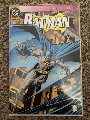Batman #500 Die Cut Foil Edition