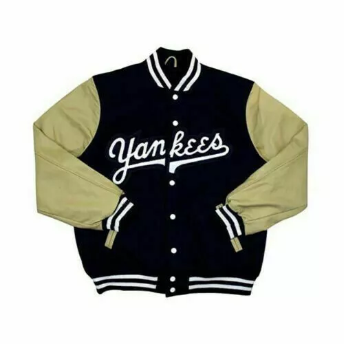 Yankee jacket with leather best sale sleeves