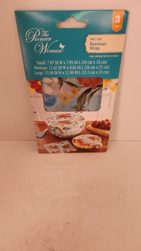 Confezione da 3 cera d'api Pioneer donna rosa dolce nuova!