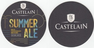 1 CASTELAIN FRANCE SOUS BOCK BIERDECKEL BEERCOASTER VILTJE