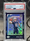 Drake Maye 2024 Optic Rated Rookie 229 Purple Scope Prizm RC PSA 10 Patriots GEM