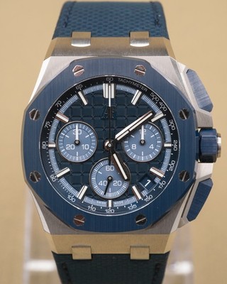 Audemars Piguet Royal Oak Offshore Bleu Nuit, Nuage 50 Dial Complete