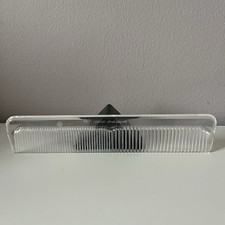Vintage Pro-phy-lac-tic Jewelite #40 Clear Hair Comb USA Made 7.5” Long