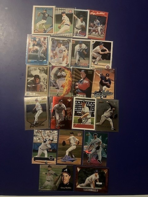 Greg Maddux Baseball Card Lot--20 Different Cards--All Major Brands NrMt-Mt