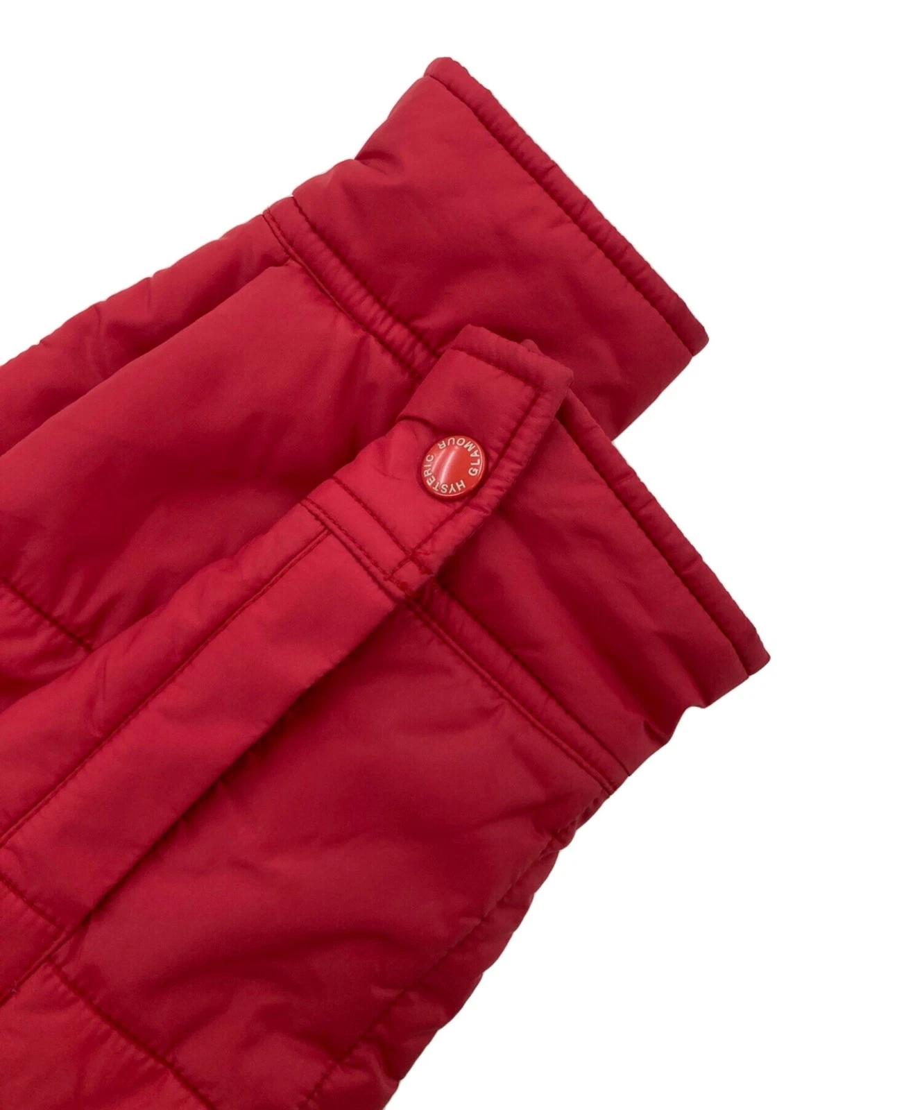 Hysteric Glamour Puffer Jacket Men's Size S Red image 5