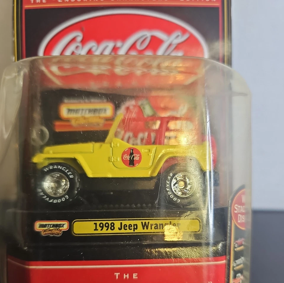 Matchbox Collectibles Coca Cola Collection 1998 Jeep Wrangler - Image 2 of 4