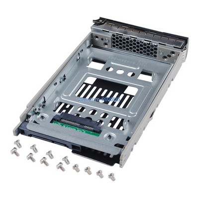 KG1CH 3.5'' Hard Drive Caddy + 654540 2.5'' SSD Adapter F Dell R720 R730 T620 T630
