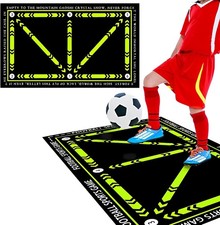 Football Training Mat Dribbling Futbol Voetbal Training Mats Carpet Kids Soccer