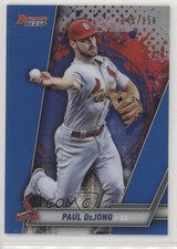 2019 Bowman's Best Blue Refractor 46/150 Paul DeJong #57 8d2