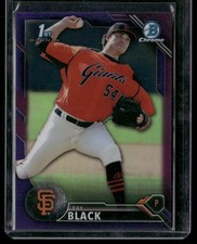2016 Bowman Chrome #BCP215 Ray Black Prospects Purple Refractor #/250
