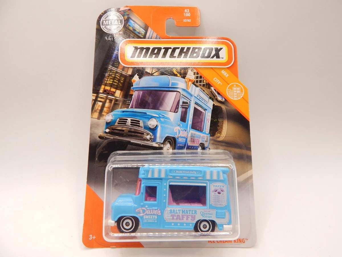 Matchbox Contemporary Manufacture Diecast Ice Cream Trucks for