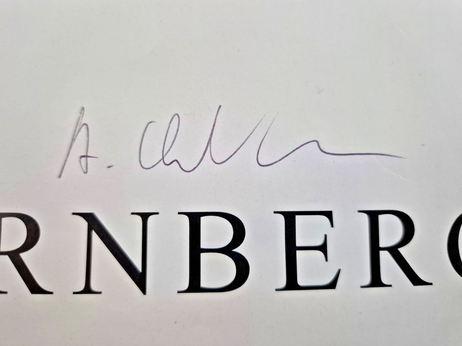 🟦 Albert Oehlen - Affiche originale signée à la main - Kunsthalle Nuremberg... image 9