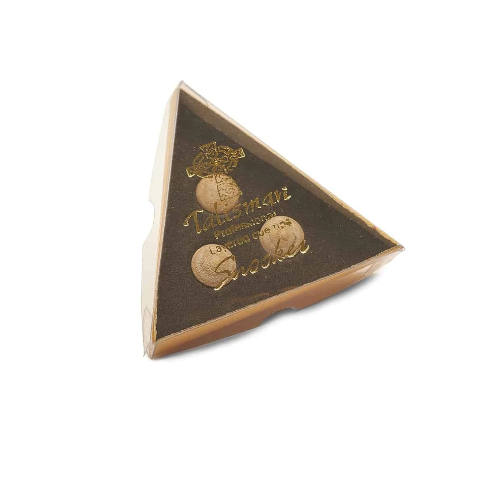 TALISMAN PRO TIPS AVAILABLE IN VARIOUS SIZES & DENSITIES QUALITY LAYERED CUE TIP - Image 1 of 1