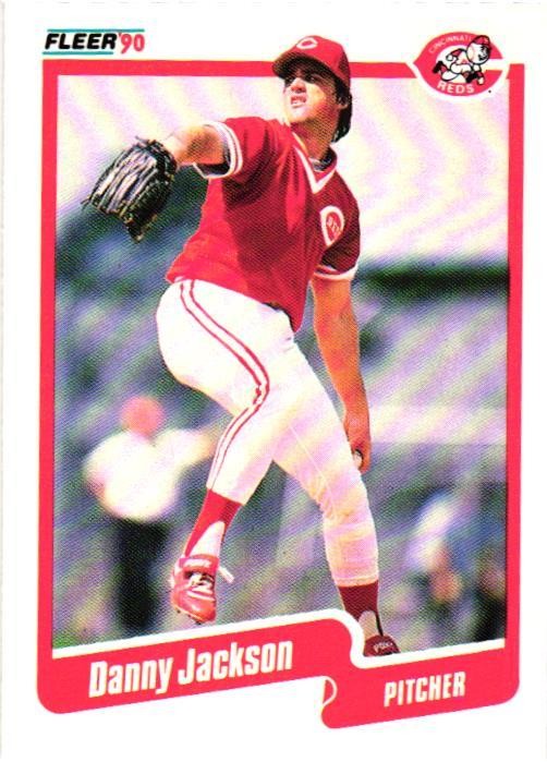 1990 Fleer #422 Danny Jackson