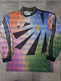 Rare Original Argentina 1993/1994 Goalkeeper Shirt Large Adidas VGC