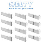 Filtri HELTY VMC Originali 12 Pezzi | Ricambio Flow Easy Plus Elite | F7 G4 PM2.