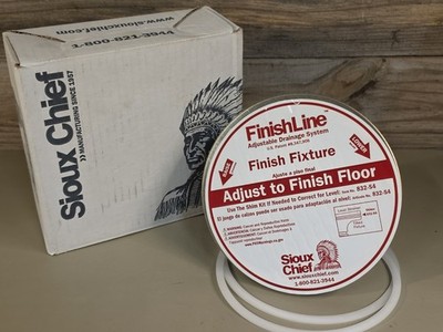 Sioux Chief 834-4HNR Finish Drainage Line Cleanout Fixture Nickel-Bronze Ring