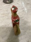 Hand carved Painted Olive Wood Figurine Wiseman On Donkey Christmas Nativity Pc — photo 3